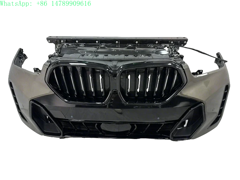 Suitable for X6 G06 (2020-2024) Front Fascia Set (Front Bumper Grille Hood Fenders Headlights) Bolt-On Bumper Kit
Suitable for X6 G06 (2020-2024) Front Fascia Set (Front Bumper Grille Hood Fenders Headlights) Bolt-On Bumper Kit