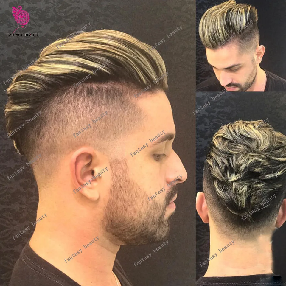 Омбре # 4T/613 Блондинка Коричневый Корь 0,06 мм Микро Тонкая Кожа Одиночные Узлы Мужчины 100% Система Человеческих Волос Протези Прочный Мужской Парик Vloop
Омбре # 4T/613 Блондинка Коричневый Корь 0,06 мм Микро Тонкая Кожа Одиночные Узлы Мужчины 100% Система Человеческих Волос Протези Прочный Мужской Парик Vloop