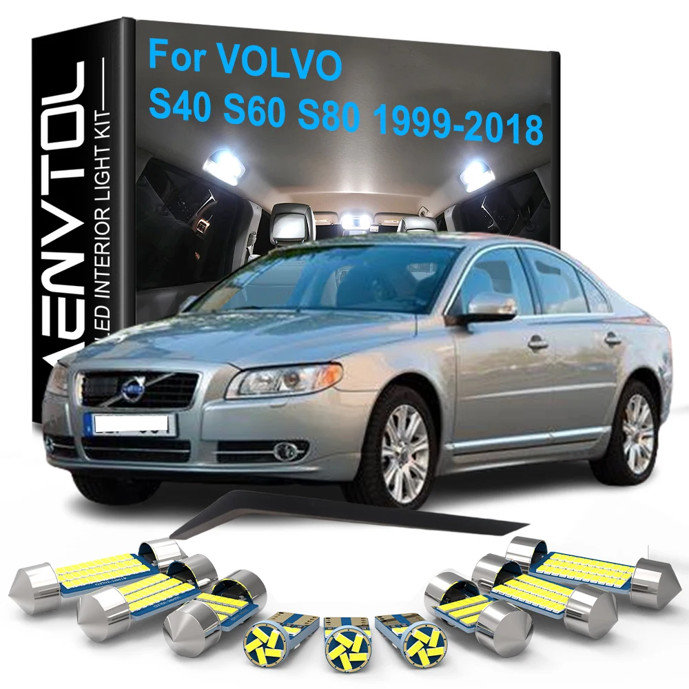 Car LED Interior Lights Canbus For Volvo S40 S60 S80 Sedan 1999-2018 Auto Dome Reading Trunk Footwell Door License Plate Lamps
Car LED Interior Lights Canbus For Volvo S40 S60 S80 Sedan 1999-2018 Auto Dome Reading Trunk Footwell Door License Plate Lamps