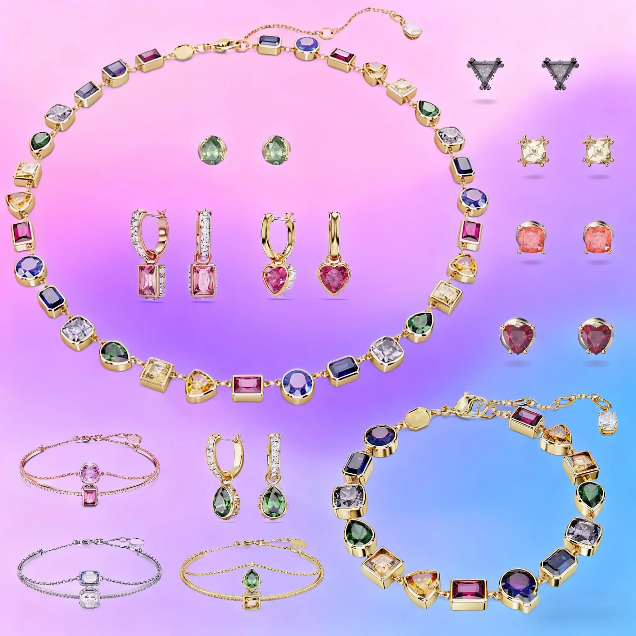 Оригинальный 2026, новое модное ожерелье, браслет для женщин, роскошные серьги, аксессуары для вечеринок, романтические подарки, наборы ювелирных украшений
Оригинальный 2026, новое модное ожерелье, браслет для женщин, роскошные серьги, аксессуары для вечеринок, романтические подарки, наборы ювелирных украшений