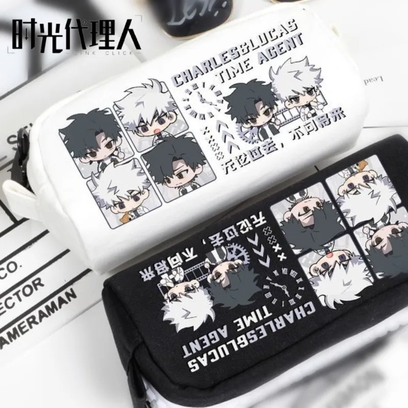 Link Click Anime Cartoon Peripheral Charles Lucas Large Capacity Pen Case Student Personality Fashion Portable Stationery Bag
Link Click Anime Cartoon Peripheral Charles Lucas Large Capacity Pen Case Student Personality Fashion Portable Stationery Bag