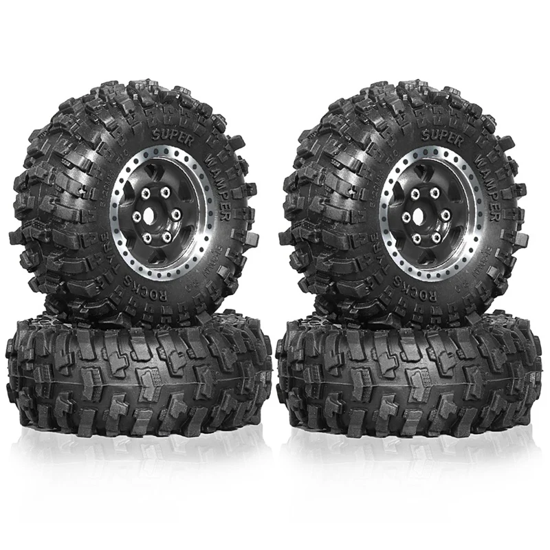 A05I-4Pcs 51Mm 1.0Inch Metal Beadlock Wheel Tire Set For 1/18 1/24 RC Crawler Car TRX4M SCX24 AX24 FCX24 Upgrade Parts
A05I-4Pcs 51Mm 1.0Inch Metal Beadlock Wheel Tire Set For 1/18 1/24 RC Crawler Car TRX4M SCX24 AX24 FCX24 Upgrade Parts