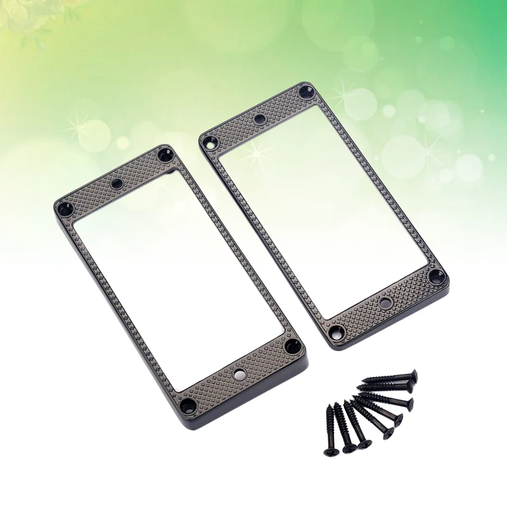 2 Pcs Pickups Mounting Rings Flat Bottom Humbucker Electric Guitar Replacement Accessories
2 Pcs Pickups Mounting Rings Flat Bottom Humbucker Electric Guitar Replacement Accessories