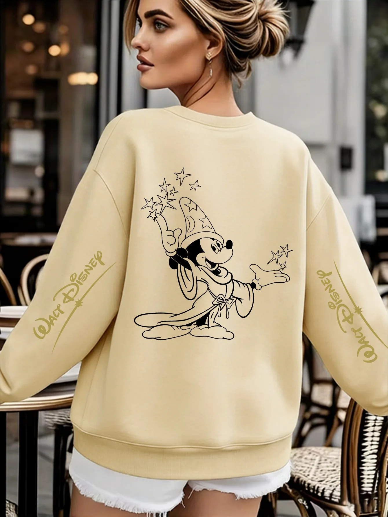 Disney Women's Mickey Mouse Pattern Sweatshirt Spring and Autumn Fleece Sweatshirt Everyday Outdoors for Any Occasion
Disney Women's Mickey Mouse Pattern Sweatshirt Spring and Autumn Fleece Sweatshirt Everyday Outdoors for Any Occasion