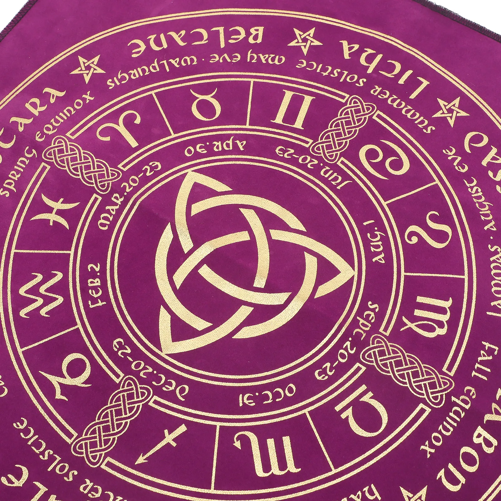 Tarot Tablecloth 16# Divination Mat Tarot Game Desktop Cloth Witch Supplies Prop Pagan Decor
Tarot Tablecloth 16# Divination Mat Tarot Game Desktop Cloth Witch Supplies Prop Pagan Decor
