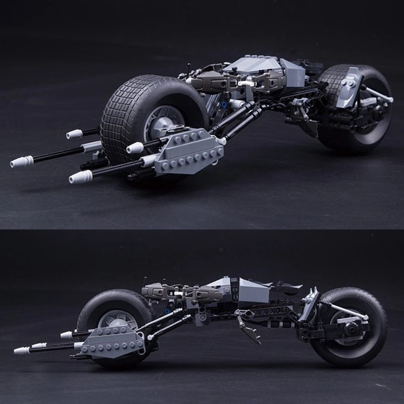 MOC Superhero Series Bat Mobile Bat-Pod Compatible 07061 The Tumbler 338pcs Building Blocks Bricks Toy for Kids 5004590 7115
MOC Superhero Series Bat Mobile Bat-Pod Compatible 07061 The Tumbler 338pcs Building Blocks Bricks Toy for Kids 5004590 7115