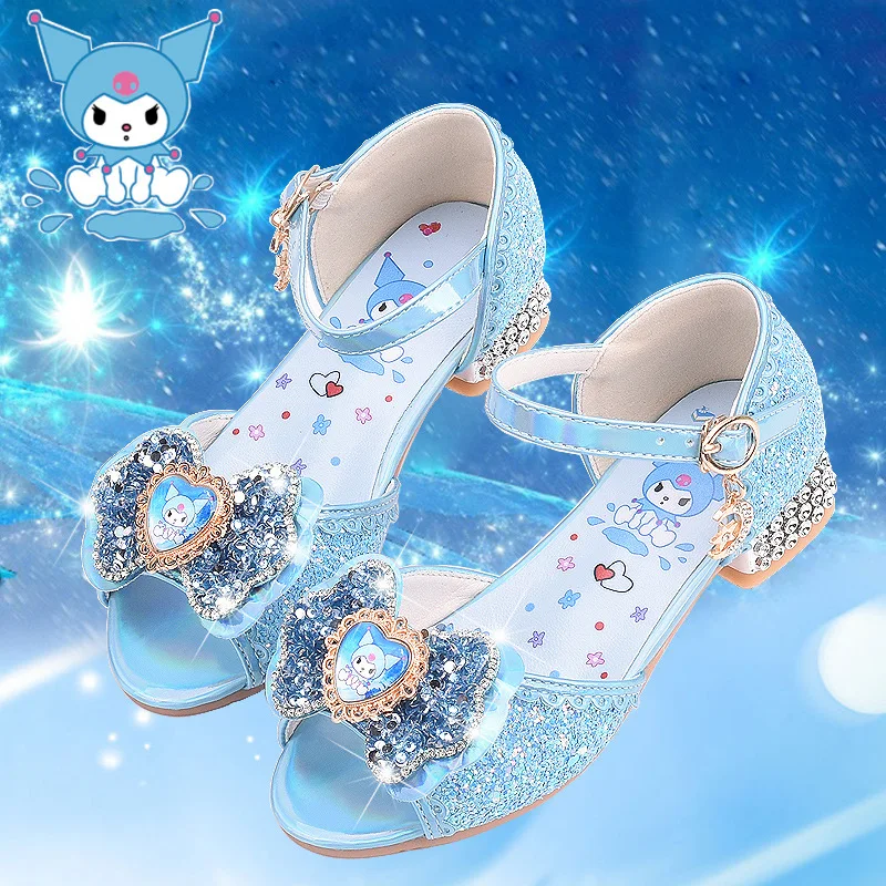 Kids'Casual Shoes Kuromi PU Leather Sequin Love Peep Toe Sunmmer Shoes For Girls Anti-slip Breathable Purple Pink Size 25-35
Kids'Casual Shoes Kuromi PU Leather Sequin Love Peep Toe Sunmmer Shoes For Girls Anti-slip Breathable Purple Pink Size 25-35