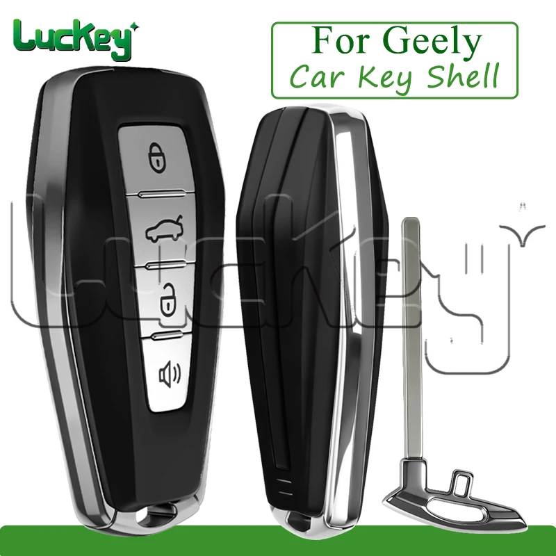 Car Remote Key Case Shell For Geely Okavango Azkarra Atlas Coolray Monjaro KX11 Emgrand X7 X3 S1 4 Button Key Fob Case Housing
Car Remote Key Case Shell For Geely Okavango Azkarra Atlas Coolray Monjaro KX11 Emgrand X7 X3 S1 4 Button Key Fob Case Housing