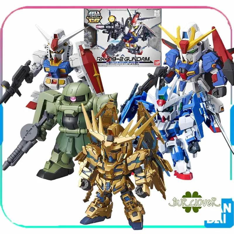 CBandai Original GUNDAM SDCS RX-78-2 ZAKU Anime Action Figure Assembly Model Toys Collectible Model Ornaments Gifts 
CBandai Original GUNDAM SDCS RX-78-2 ZAKU Anime Action Figure Assembly Model Toys Collectible Model Ornaments Gifts