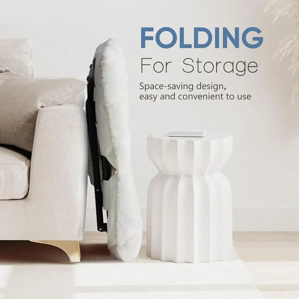 Comfy Chair For Adults, Soft Faux Fur Folding Lounge For Bedroom Living Room Dorm Rooms Flexible Reading Chair For Teens, Large
Comfy Chair For Adults, Soft Faux Fur Folding Lounge For Bedroom Living Room Dorm Rooms Flexible Reading Chair For Teens, Large