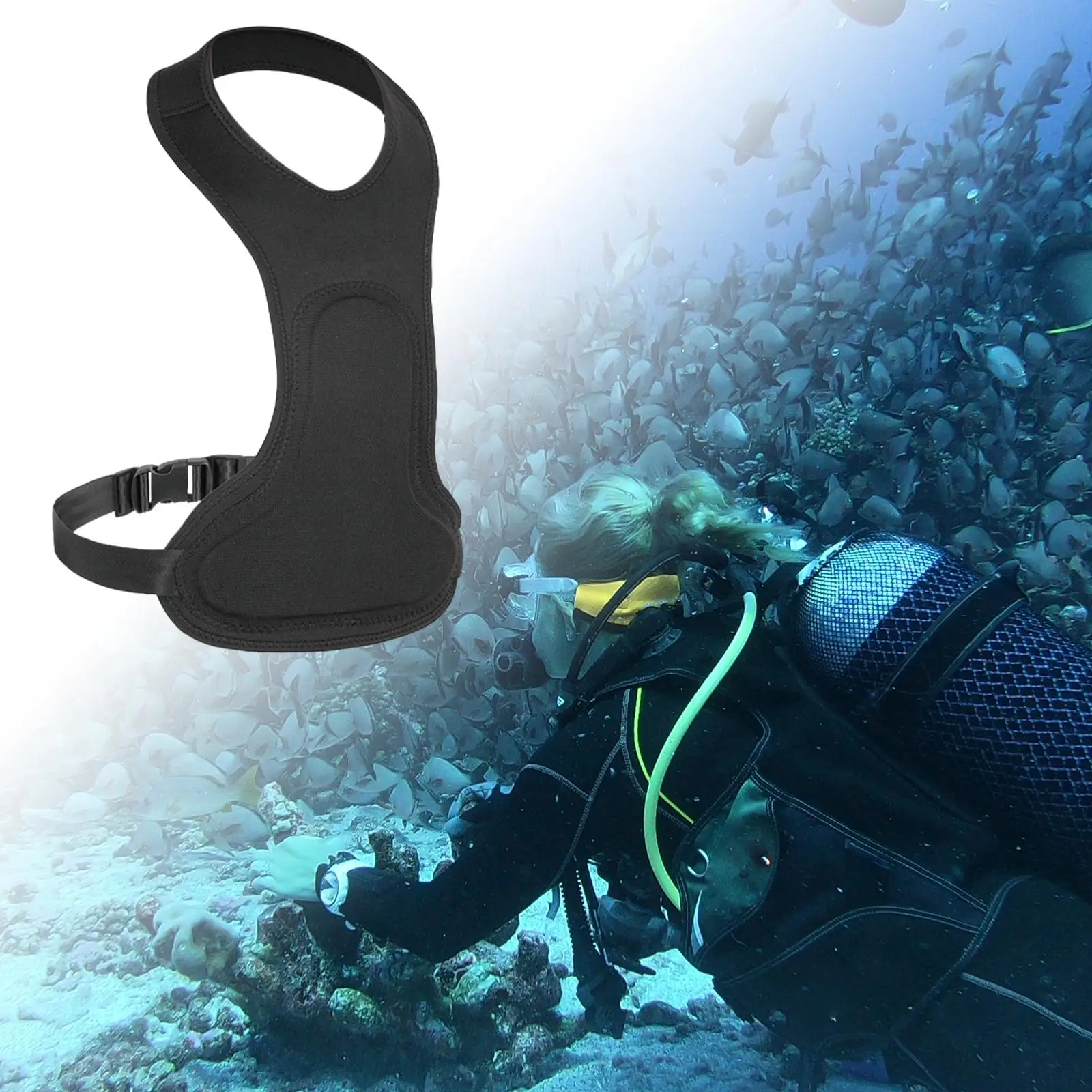 Diving Vest Neoprene Portable for Scuba Spearfishing Snorkeling Water Sports
Diving Vest Neoprene Portable for Scuba Spearfishing Snorkeling Water Sports
