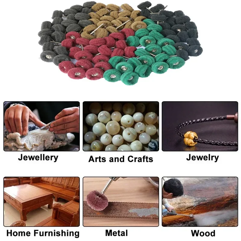 50pcs Nylon Fiber Mini Drill Abrasive Brush 2.35mm Shank for Dremel Rotary Hand Tool 5color abrasive buffing polishing wheel set
50pcs Nylon Fiber Mini Drill Abrasive Brush 2.35mm Shank for Dremel Rotary Hand Tool 5color abrasive buffing polishing wheel set