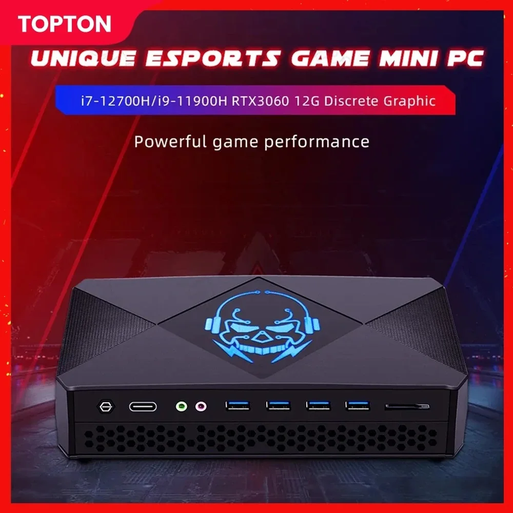 Новый игровой мини-ПК 12-го поколения Core i7 12700H i9 11900H NVIDIA RTX 3060 12G NVMe 2 * DDR5 2*2,5G LAN Windows11 компактный компьютер WiFi6
Новый игровой мини-ПК 12-го поколения Core i7 12700H i9 11900H NVIDIA RTX 3060 12G NVMe 2 * DDR5 2*2,5G LAN Windows11 компактный компьютер WiFi6