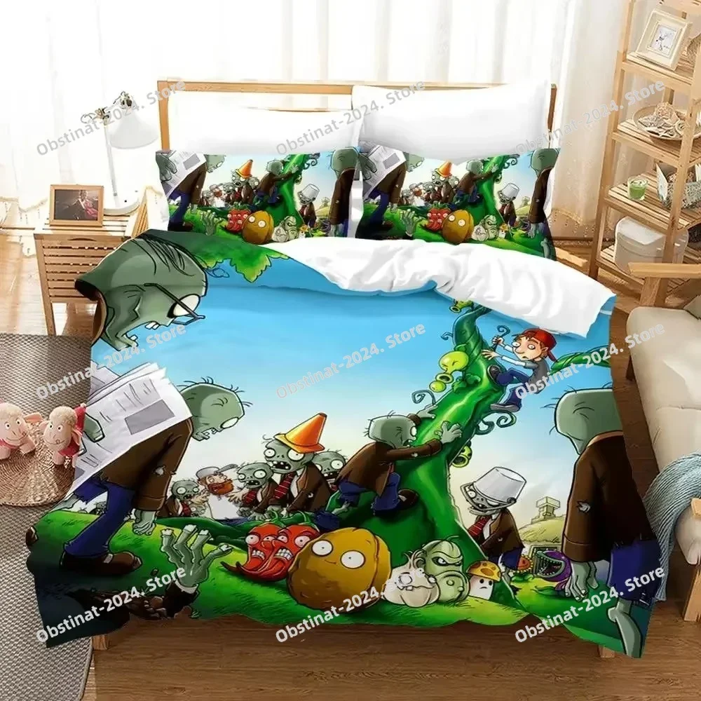 2025 3D Plant Zombie Bedding Set Duvet Cover Full Queen King Size Pillowcase Bed Printed Bed Set Aldult Kid Bedroom Single Twin
2025 3D Plant Zombie Bedding Set Duvet Cover Full Queen King Size Pillowcase Bed Printed Bed Set Aldult Kid Bedroom Single Twin