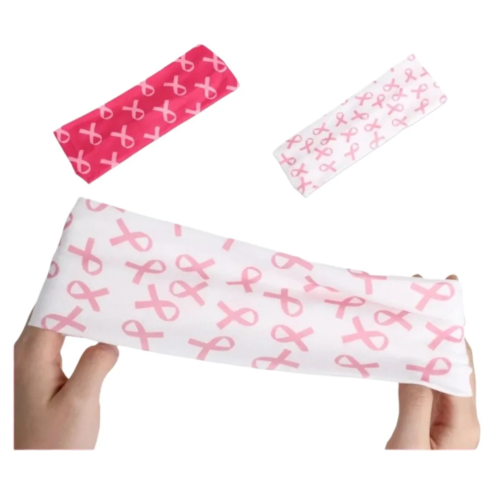 Polyester Breast Cancer Awareness Headband Elastic Non-Slip Hair Accessories Sweat-Wicking Printed Wide Hair Wrap Yoga
Polyester Breast Cancer Awareness Headband Elastic Non-Slip Hair Accessories Sweat-Wicking Printed Wide Hair Wrap Yoga