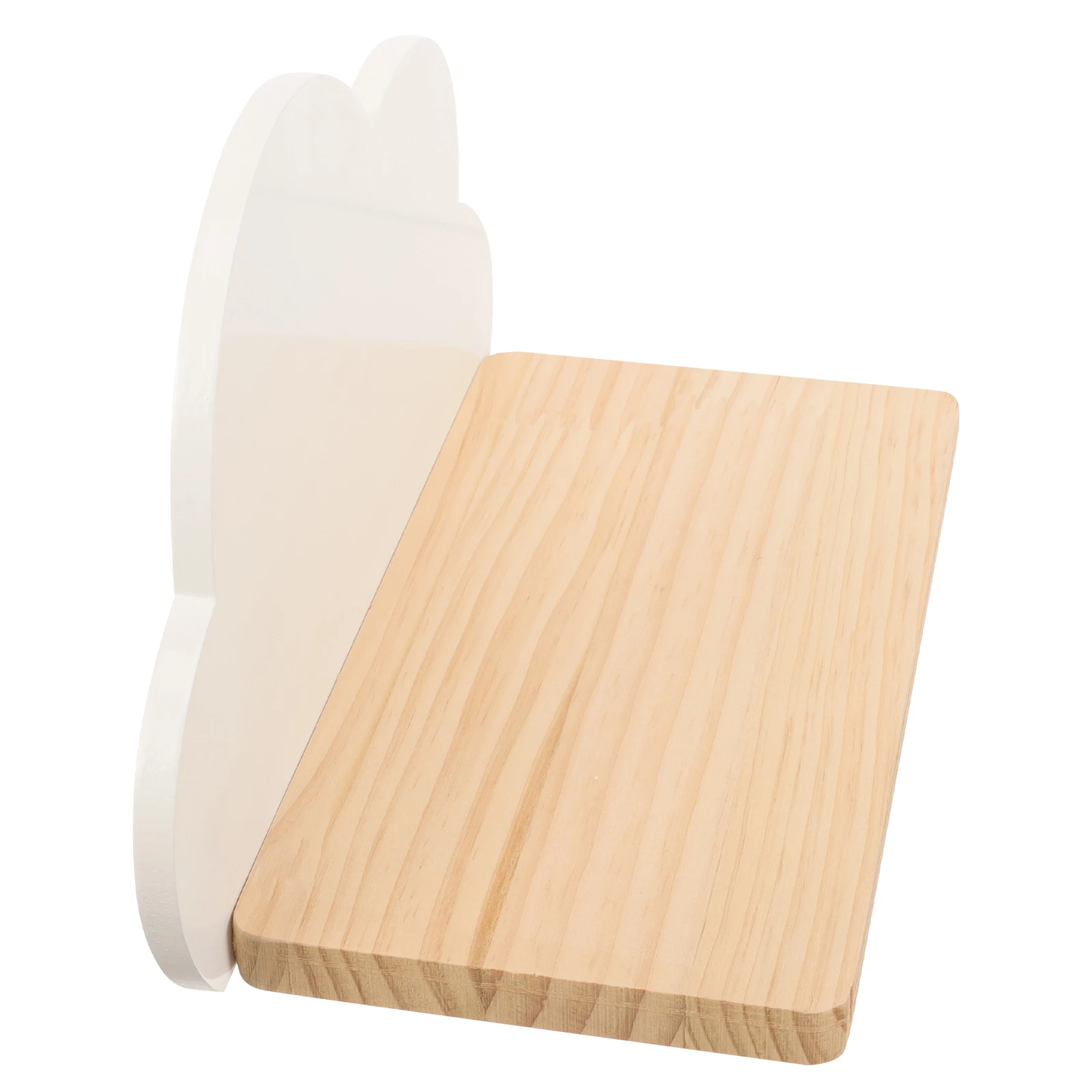 Cloud-Shaped Wall Shelf Small White Version Storage Rack No Drilling Bathroom Home Partition Organizer Wooden Material Reliable
Cloud-Shaped Wall Shelf Small White Version Storage Rack No Drilling Bathroom Home Partition Organizer Wooden Material Reliable