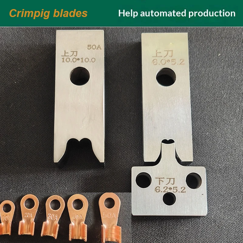 40A 60A 100A OT terminal crimping blades RNB terminal copper lugs terminal crimping machine blades
40A 60A 100A OT terminal crimping blades RNB terminal copper lugs terminal crimping machine blades