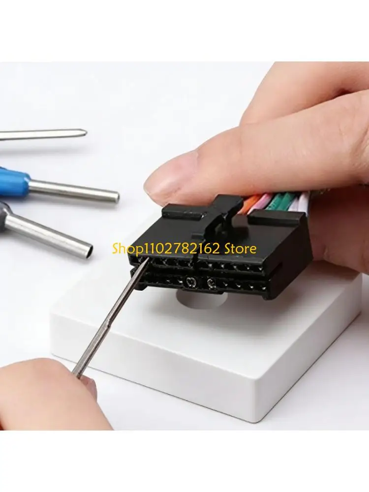 547B Complete 21Pcs Terminals Removal Tool Set For Automotive Electrical Repair Work
547B Complete 21Pcs Terminals Removal Tool Set For Automotive Electrical Repair Work