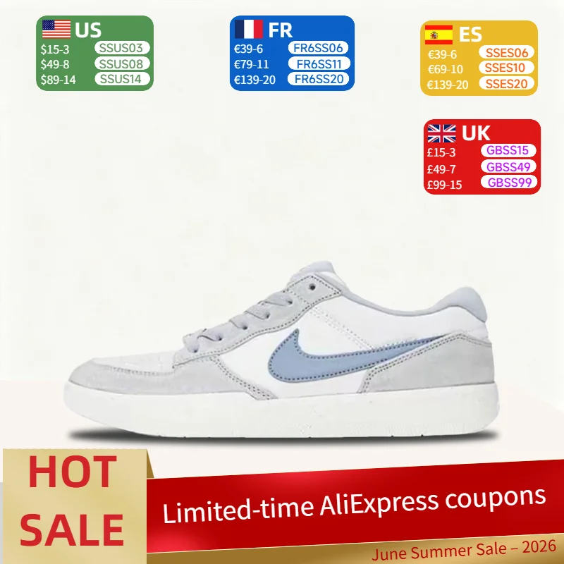 Nike SB Force 58Minimalist, Durable, Comfortable Everyday Casual Wear Slip-Resistant Low-Top Skate Shoes Unisex Style IH0636-141
Nike SB Force 58Minimalist, Durable, Comfortable Everyday Casual Wear Slip-Resistant Low-Top Skate Shoes Unisex Style IH0636-141