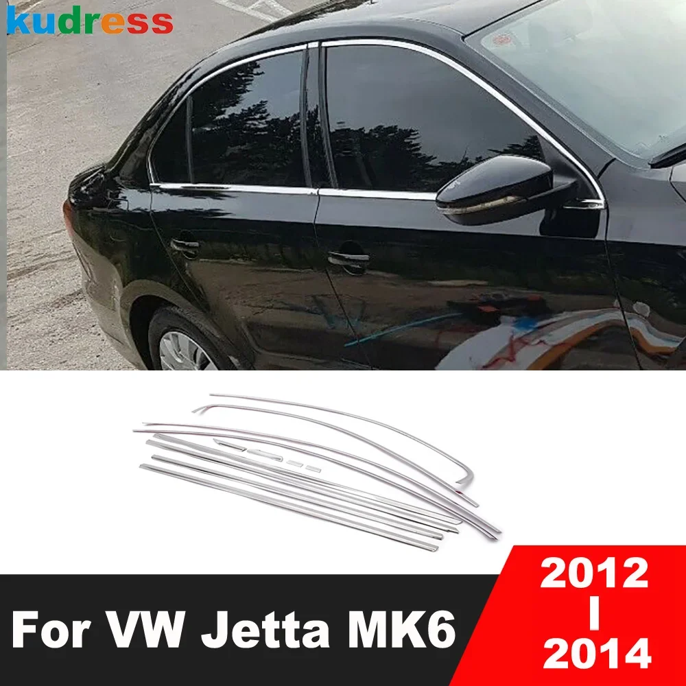 For Volkswagen VW Jetta 6 MK6 2012 2013 2014 Steel Car Upper Bottom Window Frame Sill Cover Trim Molding Strip Accessories
For Volkswagen VW Jetta 6 MK6 2012 2013 2014 Steel Car Upper Bottom Window Frame Sill Cover Trim Molding Strip Accessories