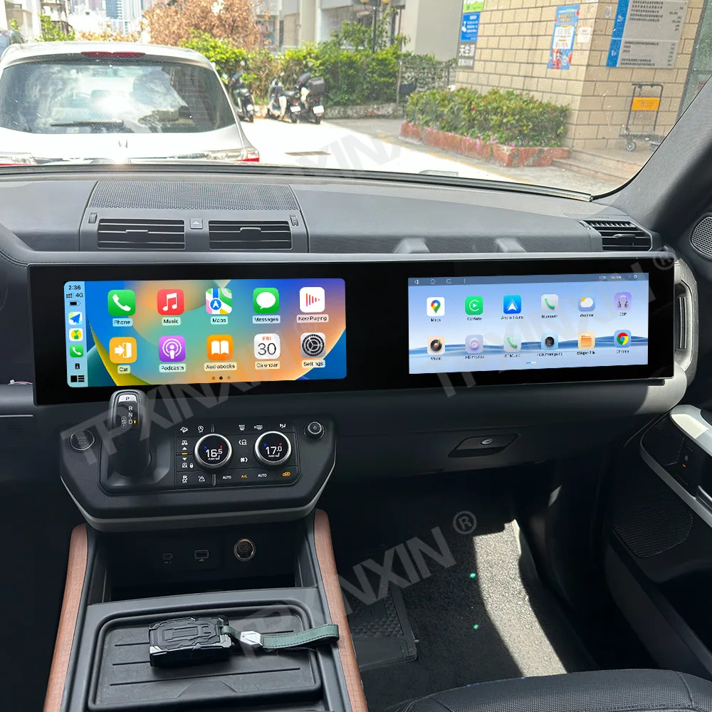 Car Radio 15 " Dual HD Screen CarPlay For Land Rover Defender 2018-2024 Qualcomm GPS Navi Multimedia Player Android 13 Head Unit
Car Radio 15 " Dual HD Screen CarPlay For Land Rover Defender 2018-2024 Qualcomm GPS Navi Multimedia Player Android 13 Head Unit