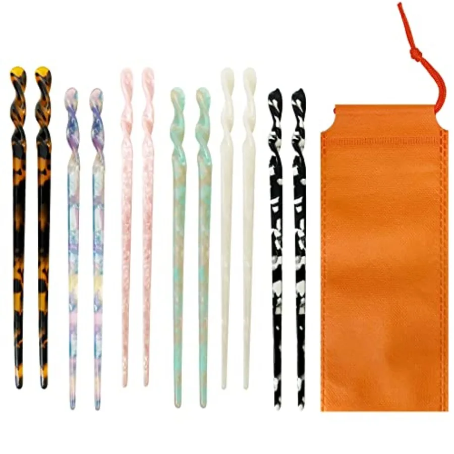 Limited-time offer Acetate Tortoise Shell Hair Sticks - Leopard Print Hair Pins, 12 Pieces for Long Hair - Chinese Hair Styling
Limited-time offer Acetate Tortoise Shell Hair Sticks - Leopard Print Hair Pins, 12 Pieces for Long Hair - Chinese Hair Styling