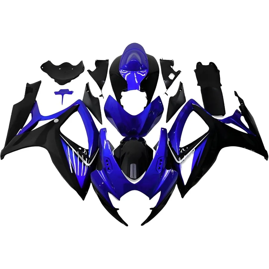 Синий, черный комплект обтекателя для Suzuki GSXR600 GSXR750 K6 2006 2007 GSXR600 GSXR750 06 07, кузов из АБС-пластика для мотоцикла 
Синий, черный комплект обтекателя для Suzuki GSXR600 GSXR750 K6 2006 2007 GSXR600 GSXR750 06 07, кузов из АБС-пластика для мотоцикла