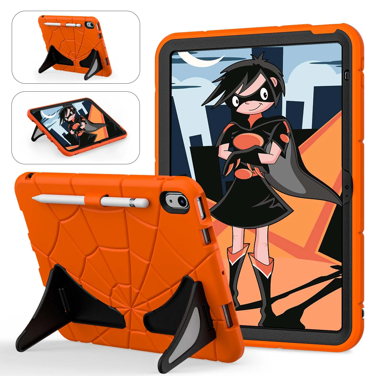 Сверхмощный чехол для iPad 10,9 2022 10th A2757 A2777 A2696 Generation Kids Funda со встроенной подставкой, силиконовый чехол + противоударный ПК
Сверхмощный чехол для iPad 10,9 2022 10th A2757 A2777 A2696 Generation Kids Funda со встроенной подставкой, силиконовый чехол + противоударный ПК
