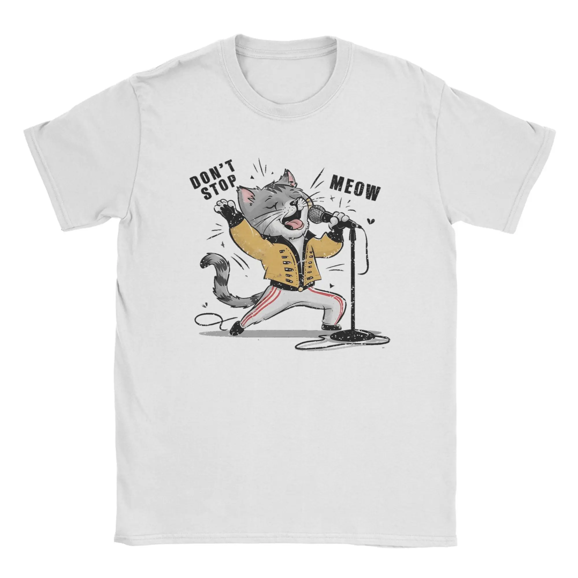 Men's Don´t Stop Meow T Shirt Funny Cartoon Cat Cotton Clothes Fashion Short Sleeve Round Collar Tees Birthday Present T-Shirt
Men's Don´t Stop Meow T Shirt Funny Cartoon Cat Cotton Clothes Fashion Short Sleeve Round Collar Tees Birthday Present T-Shirt