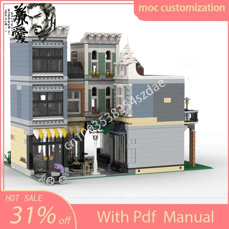 3096 шт. Moc Alleyway-перевернутый угол архитектуры модель строительные блоки DIY игрушки детские праздничные подарки креативная сборка кирпичей
3096 шт. Moc Alleyway-перевернутый угол архитектуры модель строительные блоки DIY игрушки детские праздничные подарки креативная сборка кирпичей