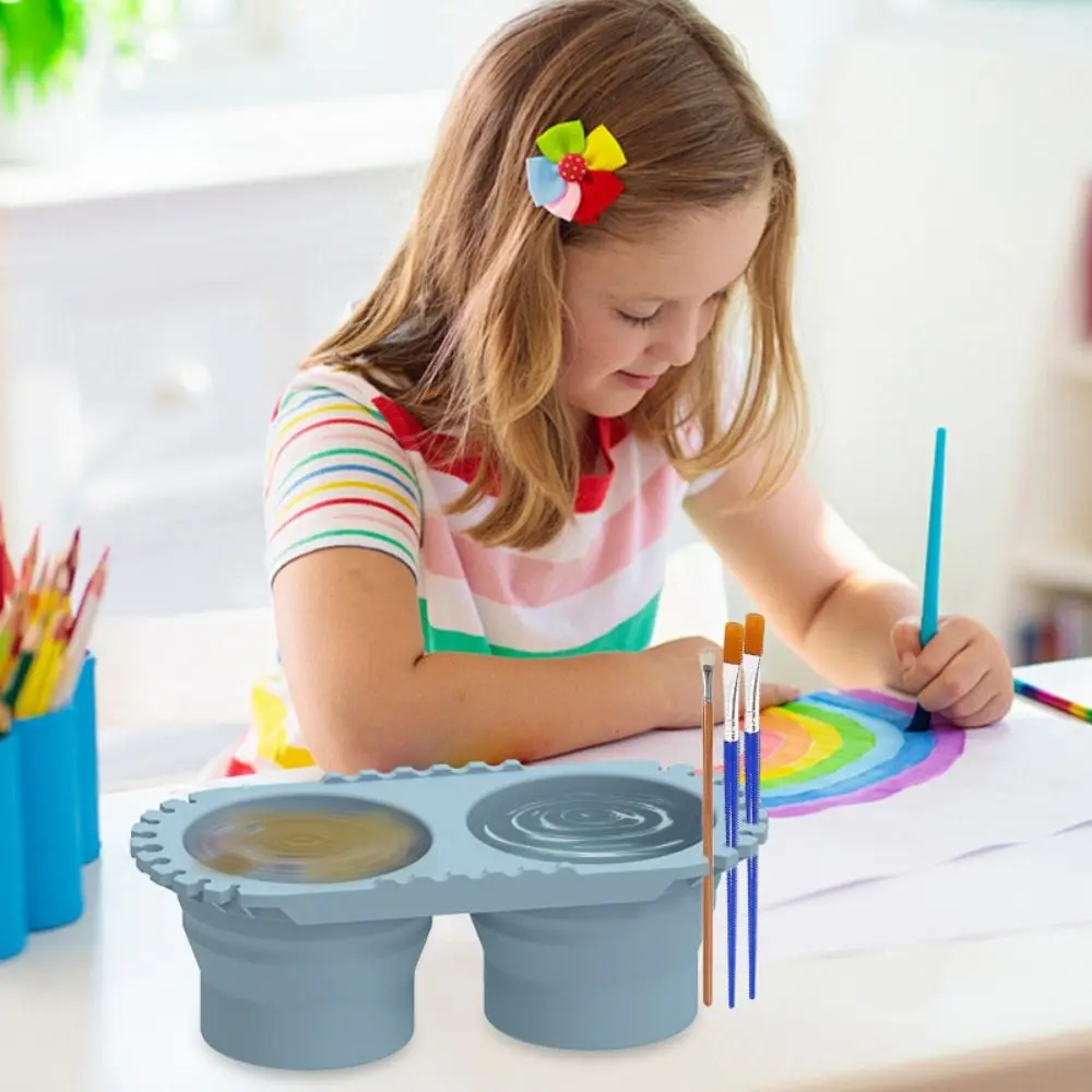 Портативный силиконовый очиститель кистей, многофункциональная складная шайба для кистей для рисования, многоцветная 2-х чашек, чистящая кисть для рисования чашек
Портативный силиконовый очиститель кистей, многофункциональная складная шайба для кистей для рисования, многоцветная 2-х чашек, чистящая кисть для рисования чашек