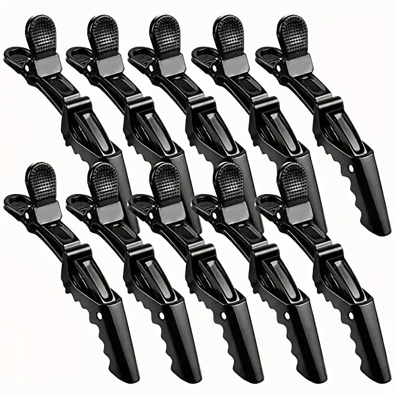 12Pcs Hair Clips for Styling Sectioning,Wide Teeth Design Professional Salon Alligator Hair Clips for positioning, perming
12Pcs Hair Clips for Styling Sectioning,Wide Teeth Design Professional Salon Alligator Hair Clips for positioning, perming