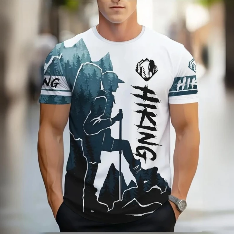 Fashion Mountaineering Print Short Sleeve T-Shirt For Men 3d Print Men T-Shirt Summer Casual Tee Top Loose Oversized Man Clothes
Fashion Mountaineering Print Short Sleeve T-Shirt For Men 3d Print Men T-Shirt Summer Casual Tee Top Loose Oversized Man Clothes