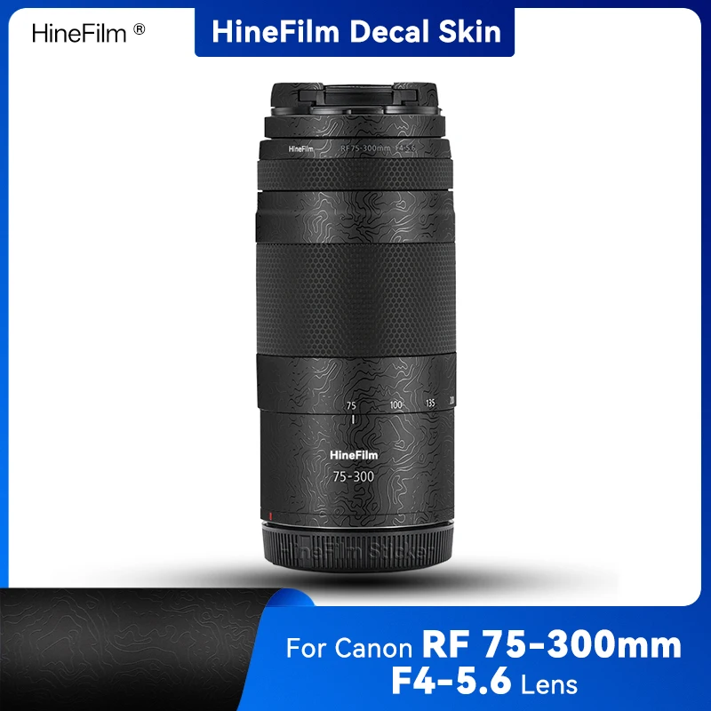 Hinefilm Skin for Canon 75300 Lens Decal Skin for Canon RF75-300mm F4-5.6 Lens Sticker RF75-300 Lens Wrap Cover 75 300 Skin
Hinefilm Skin for Canon 75300 Lens Decal Skin for Canon RF75-300mm F4-5.6 Lens Sticker RF75-300 Lens Wrap Cover 75 300 Skin