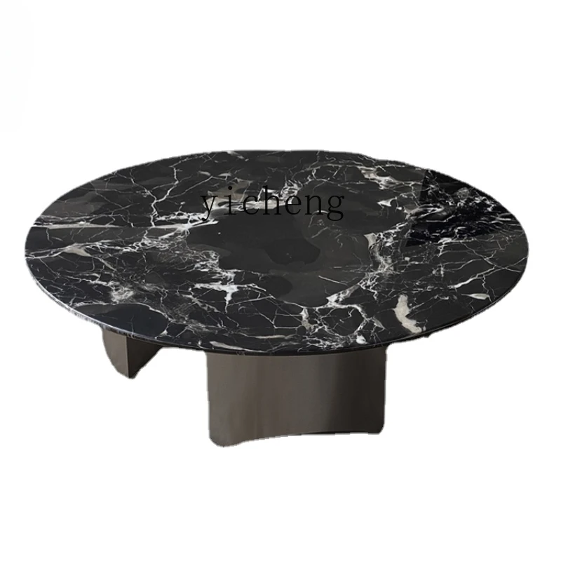 Zk Coffee Table Super Crystal Marble Black Rose Living Room Modern Minimalist Designer Model Microlite Tea Table
Zk Coffee Table Super Crystal Marble Black Rose Living Room Modern Minimalist Designer Model Microlite Tea Table
