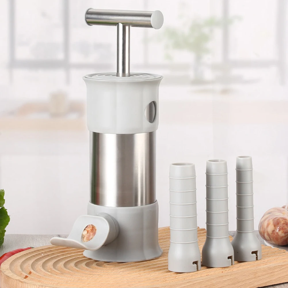 Household Manual High Capacity Sausage Maker Removable Cleaning Sausage Making Tool Kitchen Accessories
Household Manual High Capacity Sausage Maker Removable Cleaning Sausage Making Tool Kitchen Accessories
