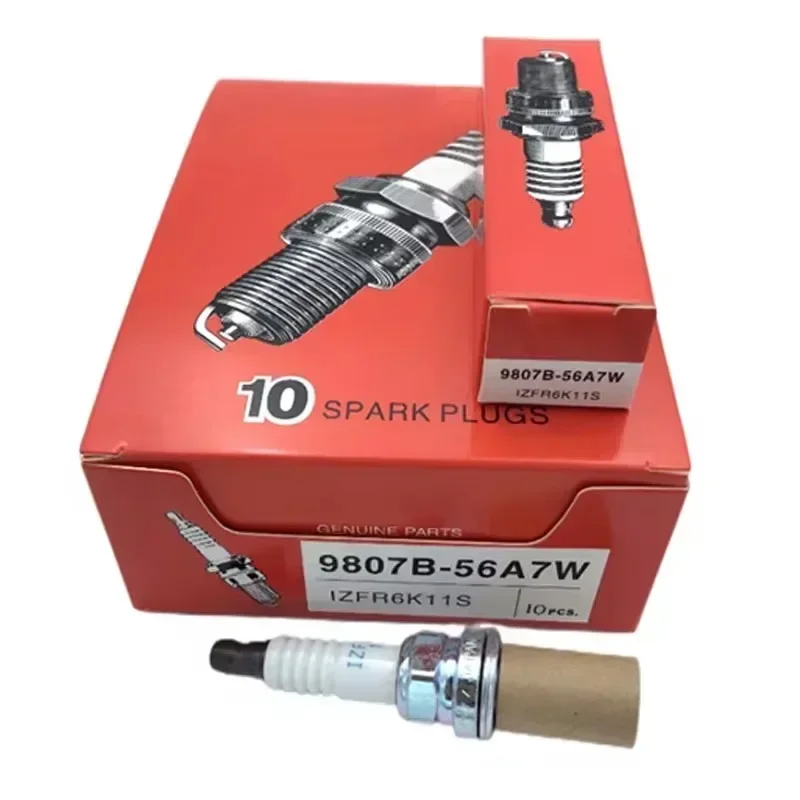 4/6PCS Iridium Spark Plug 9807B-56A7W IZFR6K13 for Honda Civic City Accord Fit 9807B56A7W Car Ignition Candles
4/6PCS Iridium Spark Plug 9807B-56A7W IZFR6K13 for Honda Civic City Accord Fit 9807B56A7W Car Ignition Candles