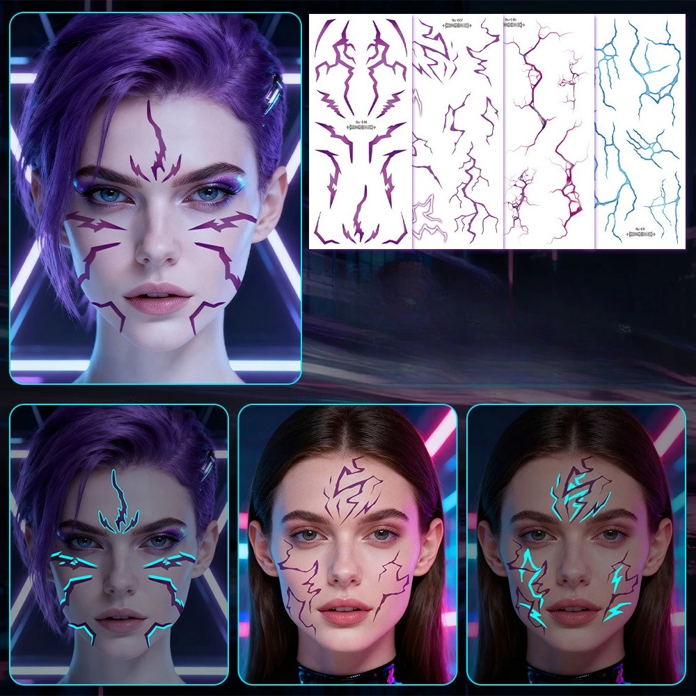 Реалистичные татуировки со шрамом с венами и молнией, светящиеся в темноте, водонепроницаемые для SFX, макияжа, косплея, вечеринки, боди-арта
Реалистичные татуировки со шрамом с венами и молнией, светящиеся в темноте, водонепроницаемые для SFX, макияжа, косплея, вечеринки, боди-арта