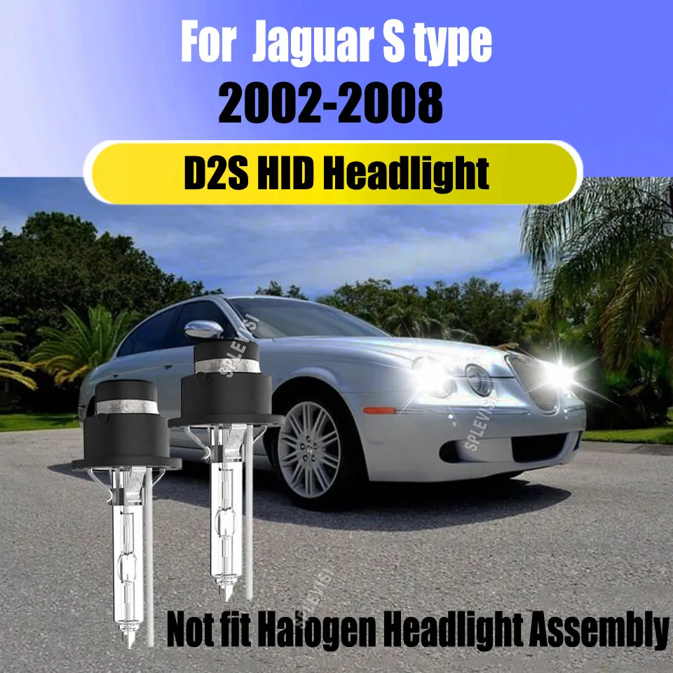 D2S - 35W 6000K White Xenon Headlight HID Bulbs High Quality & High Brightness For Jaguar S type 2002 2003 2004 2005 2006-2008
D2S - 35W 6000K White Xenon Headlight HID Bulbs High Quality & High Brightness For Jaguar S type 2002 2003 2004 2005 2006-2008