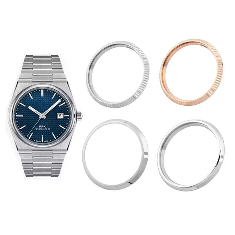 Stainless Steel Outer Ring for Tissot PRX 1853 Super Players Modify Dog Tooth Ring T137407 T035627A T055417A Mouth Watch Ring
Stainless Steel Outer Ring for Tissot PRX 1853 Super Players Modify Dog Tooth Ring T137407 T035627A T055417A Mouth Watch Ring