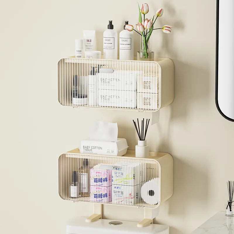 Bathroom Organizer Shelves Rack Punch-free Wall-mounted Bathroom Basin Waterproof Cosmetic Toilet Wall Storage Accessory
Bathroom Organizer Shelves Rack Punch-free Wall-mounted Bathroom Basin Waterproof Cosmetic Toilet Wall Storage Accessory