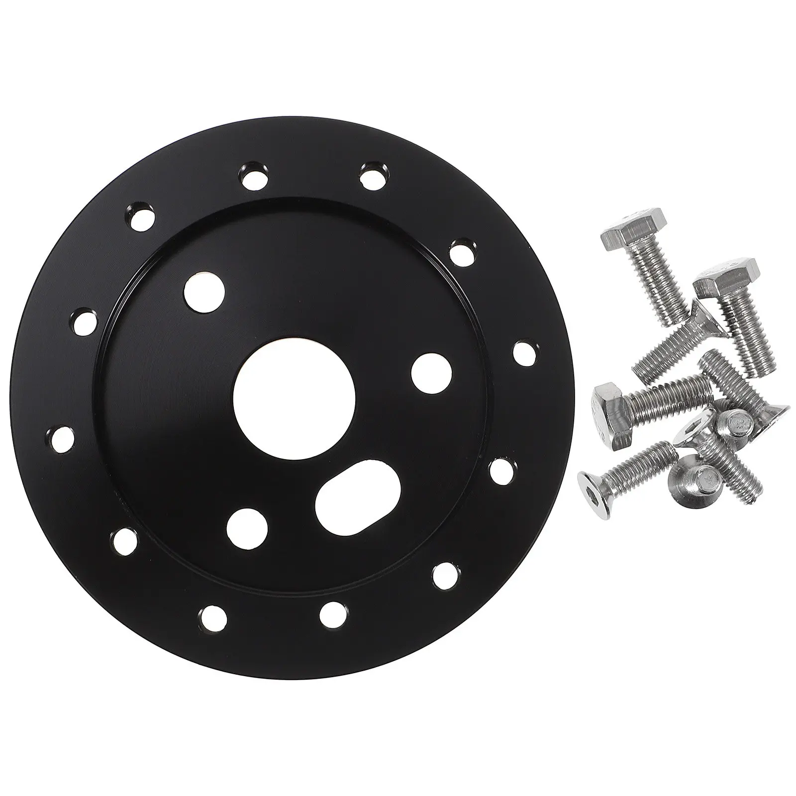 Steering Wheel Adapter 6 Hole to 3 Hole Hub Spacer 2.75 Inch Center Distance 0.5 Inch Height Increase for Off-Road Vehicles
Steering Wheel Adapter 6 Hole to 3 Hole Hub Spacer 2.75 Inch Center Distance 0.5 Inch Height Increase for Off-Road Vehicles