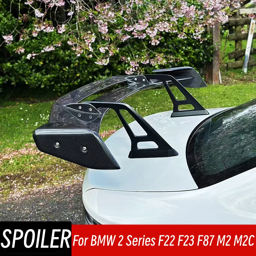 For BMW 2 Series F22 F23 F87 M2 M2C 218i 220i 228i M235i 240i Real Carbon Fibe Rear Trunk Lid Spoiler Wings Car Accessories Part
For BMW 2 Series F22 F23 F87 M2 M2C 218i 220i 228i M235i 240i Real Carbon Fibe Rear Trunk Lid Spoiler Wings Car Accessories Part