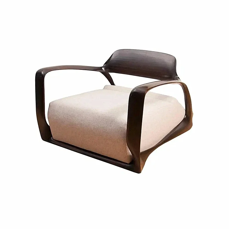 Luxury modern wooden armchair with plush cushion and ergonomic design, eco-friendly, suitable for living room, bedroom or lounge
Luxury modern wooden armchair with plush cushion and ergonomic design, eco-friendly, suitable for living room, bedroom or lounge