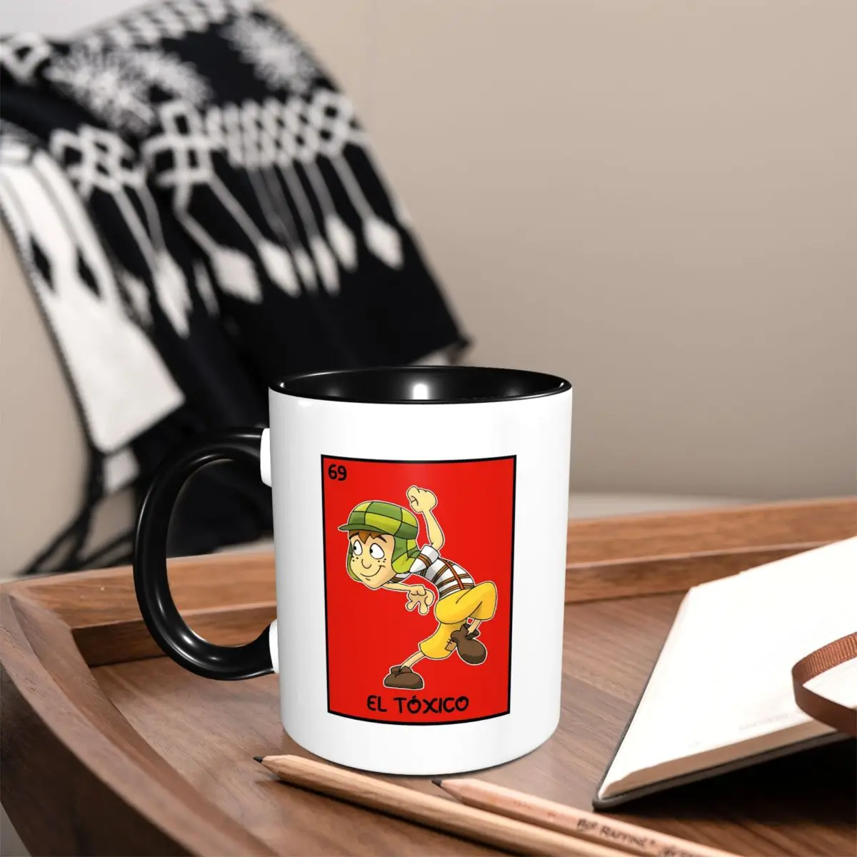 El Toxico - El Chavo Del Ocho Mug Funny Ceramic Coffee Cups Tea Mugs Milk Cup Drinkware Gift for Woman Man
El Toxico - El Chavo Del Ocho Mug Funny Ceramic Coffee Cups Tea Mugs Milk Cup Drinkware Gift for Woman Man