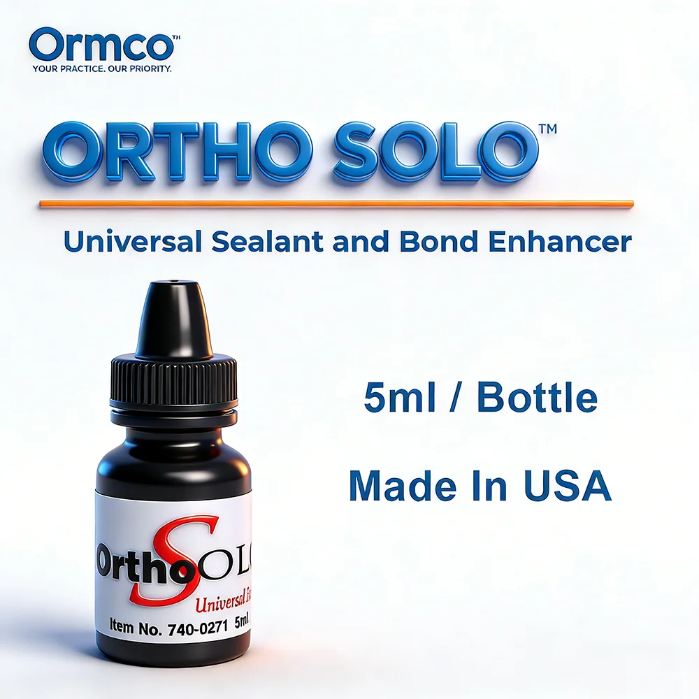 Ormco Orthodontic Ortho Solo Dental Universal Sealant And Bond Enhancer OrthoSolo Bonding Primer Dentistry Materials
Ormco Orthodontic Ortho Solo Dental Universal Sealant And Bond Enhancer OrthoSolo Bonding Primer Dentistry Materials