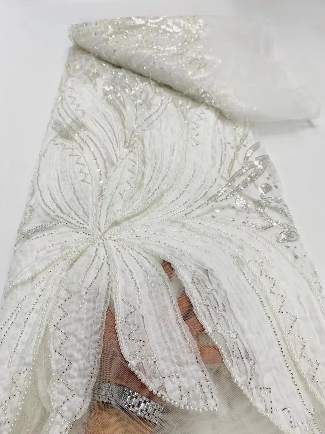 Luxury 5 Yards Lace Fabrics Quality 2025 Sale Green Beaded Lace Fabric High Quality African Lace Fabric Dresses Women
Luxury 5 Yards Lace Fabrics Quality 2025 Sale Green Beaded Lace Fabric High Quality African Lace Fabric Dresses Women