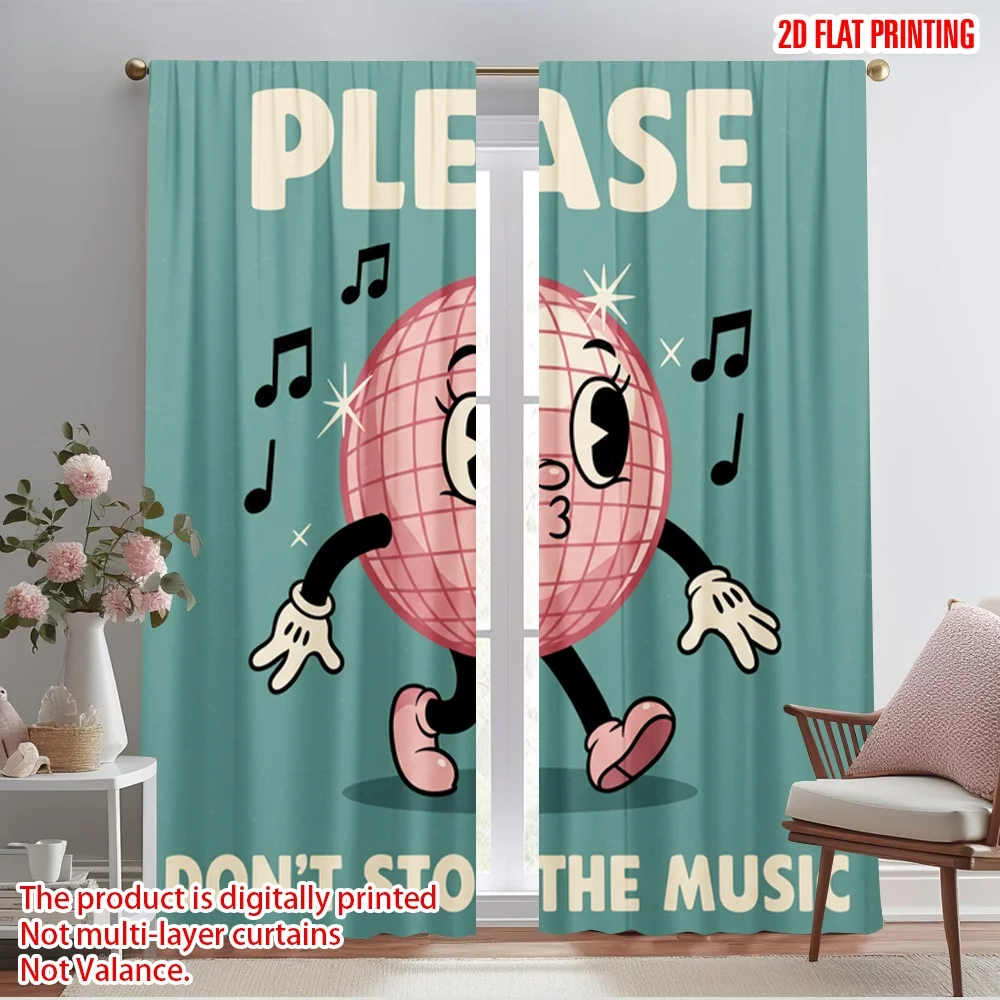 2pcs 2D flat printing Party Curtains Disco Ball Please Stop Music 100% Polyester Without Electricity Holiday Decorations Use for
2pcs 2D flat printing Party Curtains Disco Ball Please Stop Music 100% Polyester Without Electricity Holiday Decorations Use for
