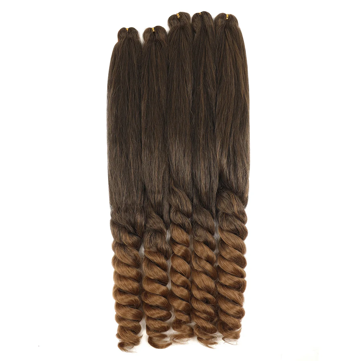 Ombre French Boho Curly Synthetic Braiding Hair 5Packs/Lot Pre-Stretched Professional Grade for Crochet Braids Hot Water Setting
Ombre French Boho Curly Synthetic Braiding Hair 5Packs/Lot Pre-Stretched Professional Grade for Crochet Braids Hot Water Setting