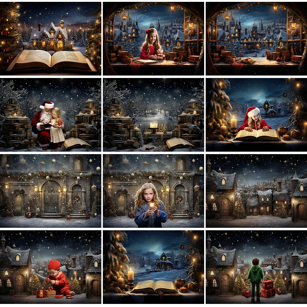 Christmas Eve Winter Forest Photo Background Fairy Tale Magic Cabin Snow Photography Backdrop Kids Portrait Photo Studio Props
Christmas Eve Winter Forest Photo Background Fairy Tale Magic Cabin Snow Photography Backdrop Kids Portrait Photo Studio Props